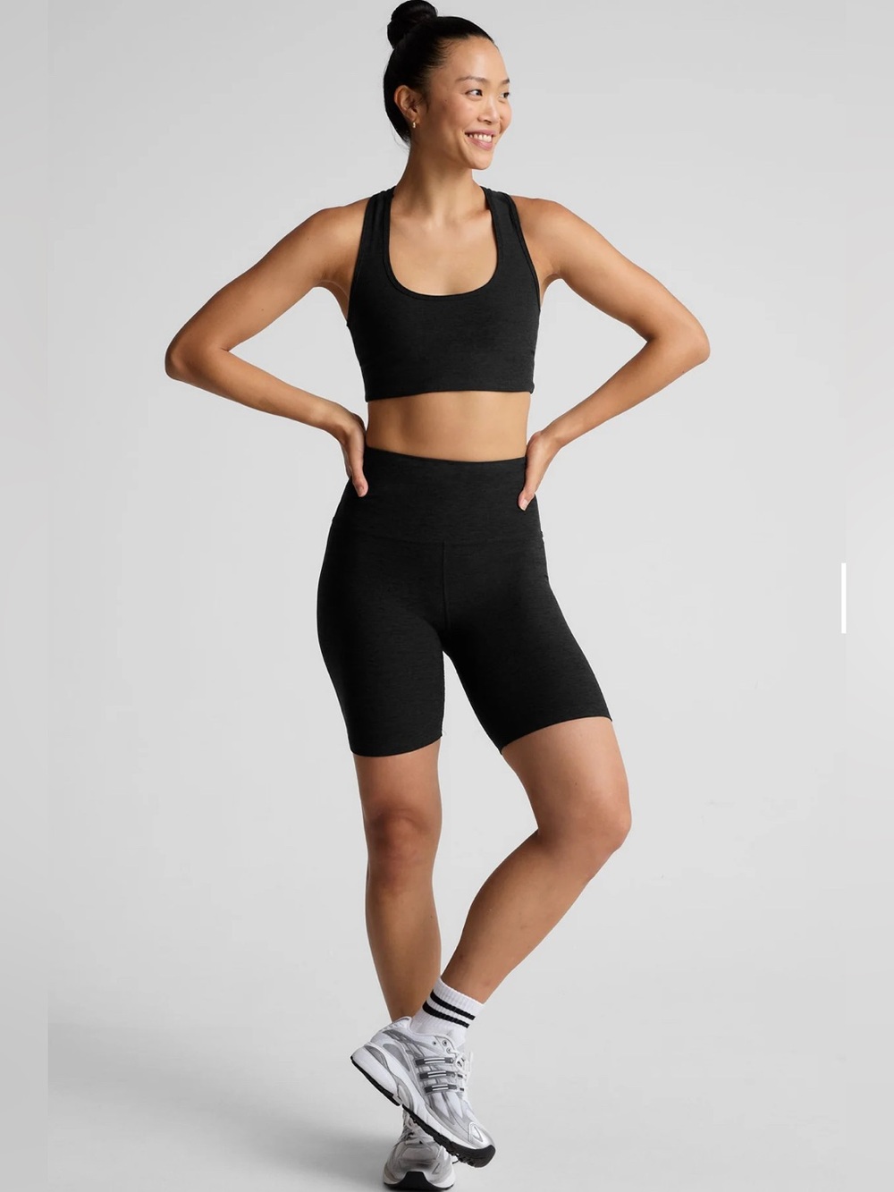 NWT Beyond Yoga Spacedye Keep Pace 7" Short
